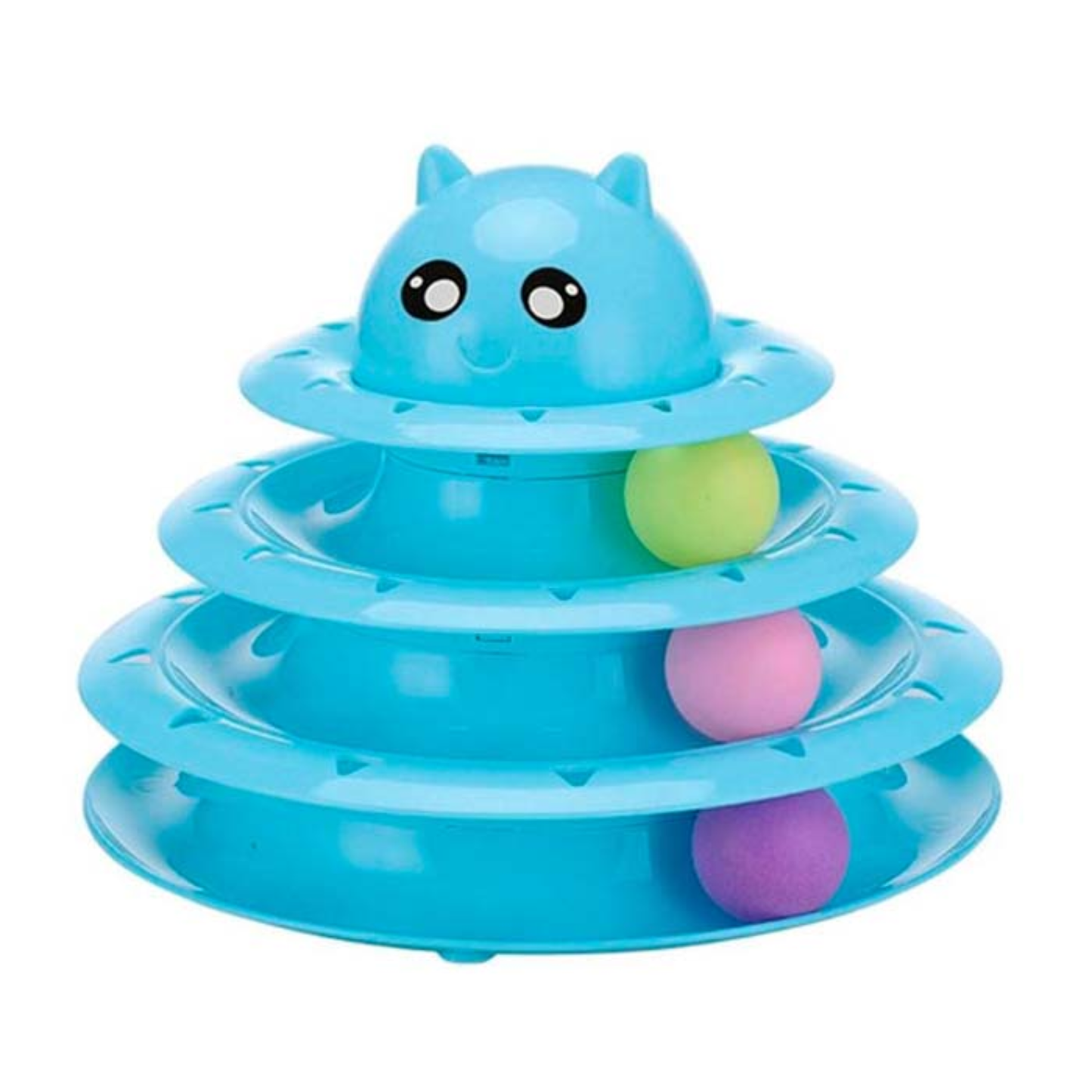 Juguete torre para gatos inquietos