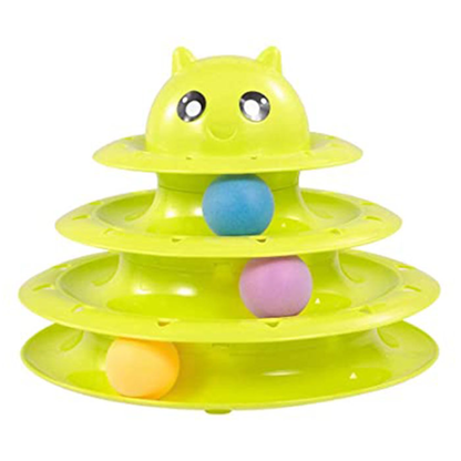 Juguete torre para gatos inquietos